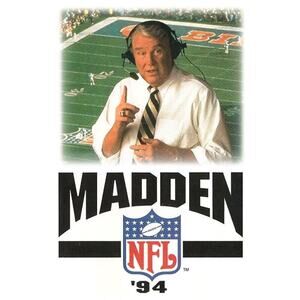 Madden NFL '94 (Sega Genesis, 1993) Cartridge Only Authentic